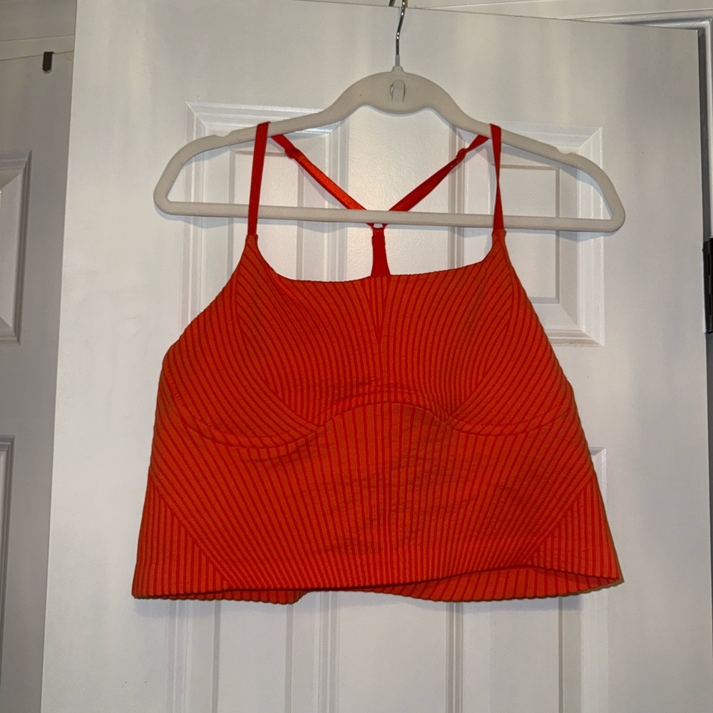 Lululemon Athletica Red Tank Top